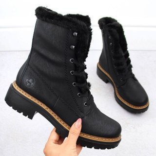 Buty z futerkiem Rieker W 72625-00 RKR714 Rieker