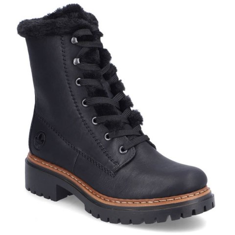 Buty z futerkiem Rieker W 72625-00 RKR714 Rieker