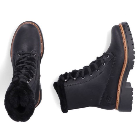 Buty z futerkiem Rieker W 72625-00 RKR714 Rieker