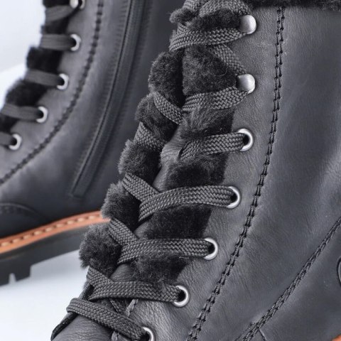 Buty z futerkiem Rieker W 72625-00 RKR714 Rieker