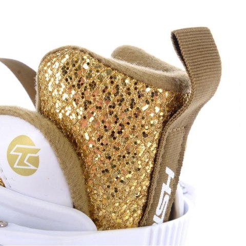 Łyżwy, rolki regulowane Tempish Enbo Duo Girl Gold Jr 13000008259 Tempish