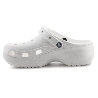 Crocs Classic Platform Glitter Clog W 207241-0WV Chalk Crocs