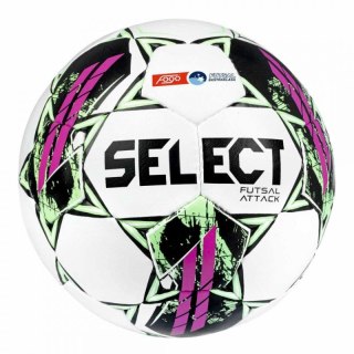 Piłka halowa SELECT Futsal Attack FOGO Ekstraklasa biała Select