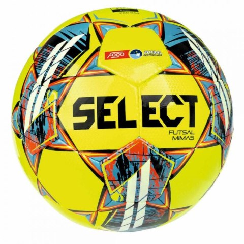 Piłka halowa SELECT Futsal Mimas FOGO Ekstraklasa FIFA Basic żółta Select