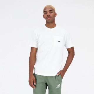 Koszulka New Balance t-shirt Essentials Reimagined Cott M MT31542WT New Balance