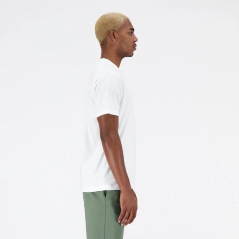 Koszulka New Balance t-shirt Essentials Reimagined Cott M MT31542WT New Balance
