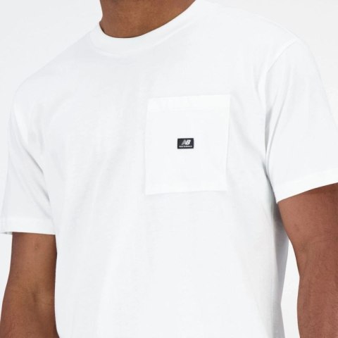 Koszulka New Balance t-shirt Essentials Reimagined Cott M MT31542WT New Balance