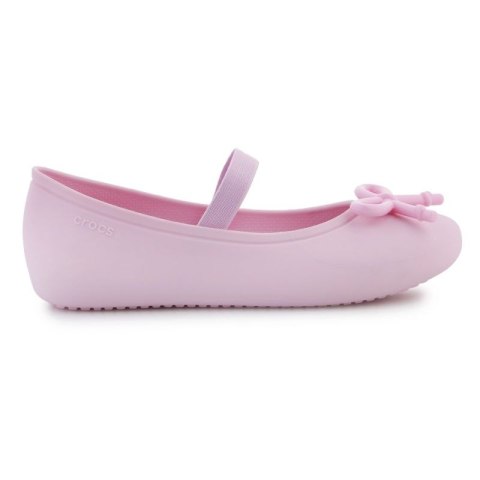 Sandały Crocs Brooklyn Bow Flat K Jr 210136-6GD Crocs