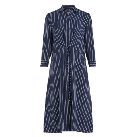 Sukienka Tommy Hilfiger Cupro W WW0WW38294 Tommy Hilfiger