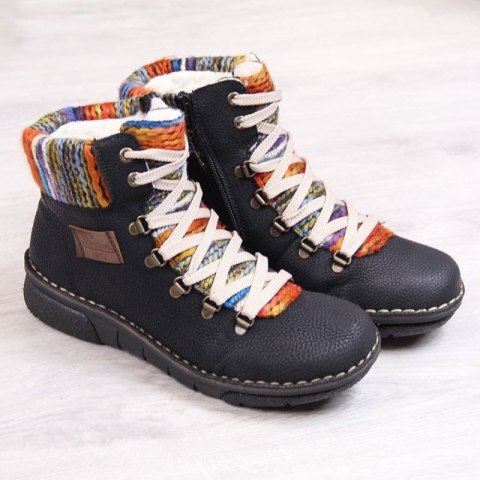 Botki Rieker W 73343-0 RKR171 Rieker