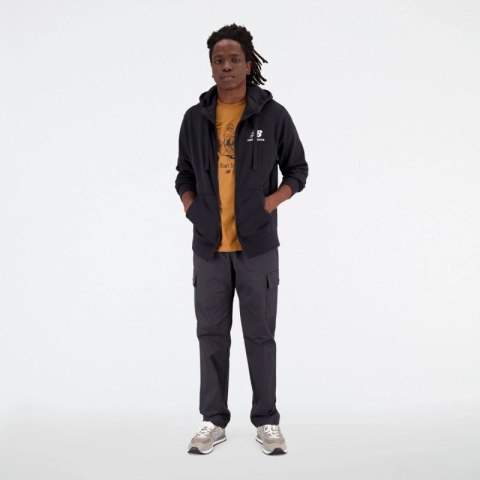 Bluza New Balance Essentials Stacked Logo Fren BK M MJ31536BK New Balance