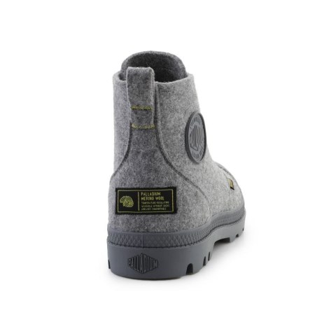 Buty Palladium Pampa Hi Merino 74377-027-M Grey Palladium