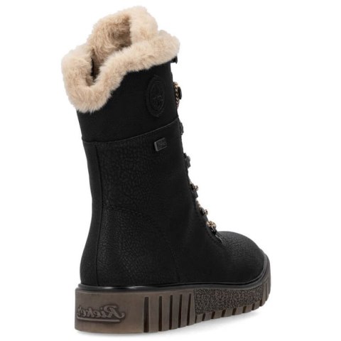 Botki z futerkiem Rieker W Y3424-00 RKR745 Rieker