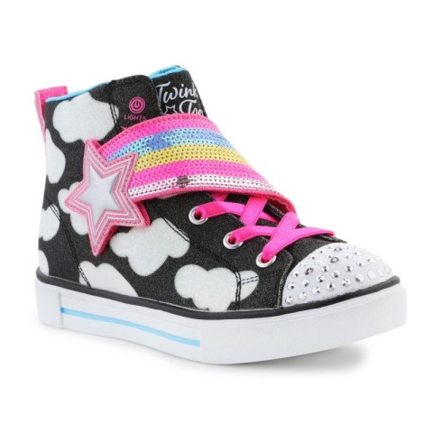 Buty Skechers Twinkle Toes: Twinkle Sparks - Shooting Star Jr 314775L-BKMT Skechers