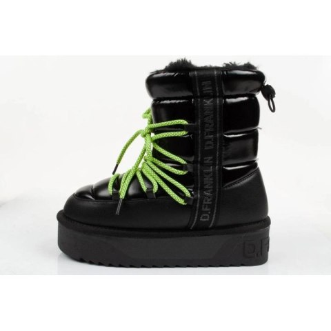 Buty damskie zimowe D.Franklin [DFSH371007-BLAC]