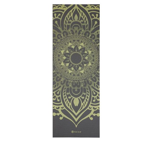 Mata do Jogi Gaiam Cool Matcha Sundial Layers 5mm 65735 Gaiam