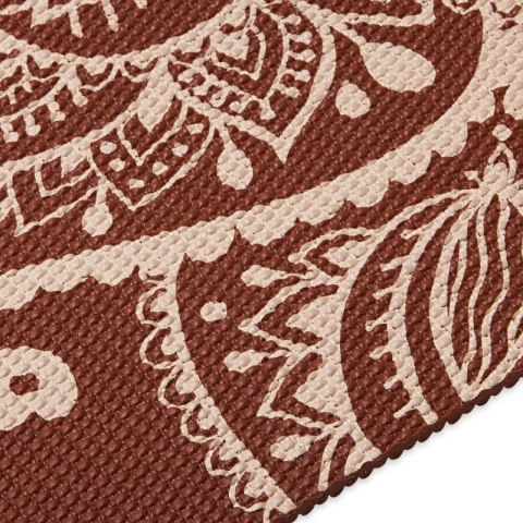 Mata do Jogi Gaiam Intense Rust Sundial Flower 5mm 65733 Gaiam