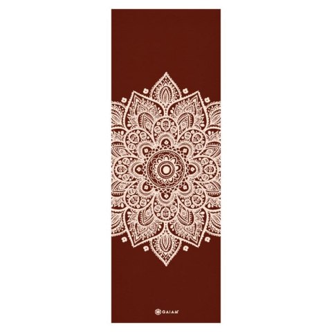 Mata do Jogi Gaiam Intense Rust Sundial Flower 5mm 65733 Gaiam