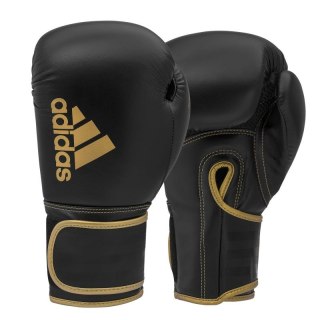 Rękawice bokserskie adidas HYBRID 80 ADIH80 czarno złote Adidas
