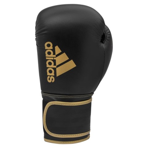 Rękawice bokserskie adidas HYBRID 80 ADIH80 czarno złote Adidas