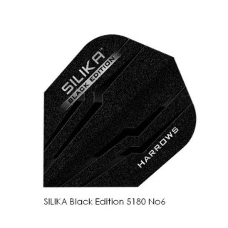 Piórka Harrows SILIKA Black Edition Harrows