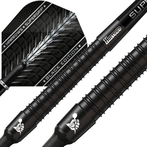 Rzutki Harrows Supergrip Black 90% softip Harrows