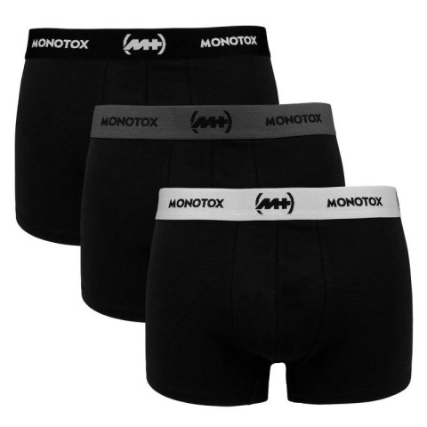 Bokserki Monotox Basics Boxer Brief 3-pak M MX21060 Monotox