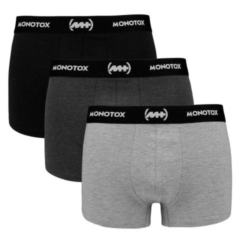 Bokserki Monotox Basics Boxer Brief 3-pak M MX21061 Monotox