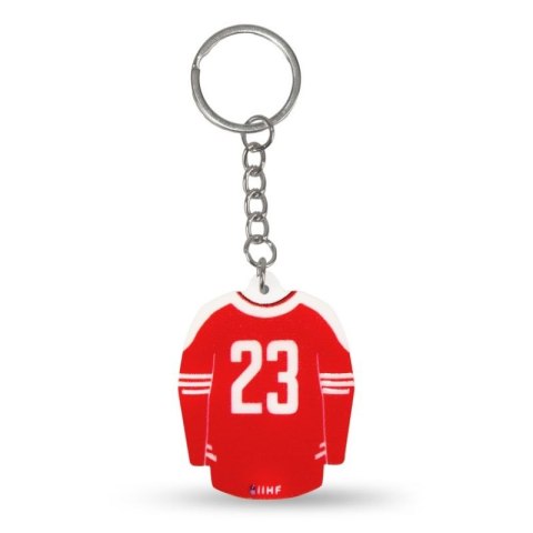 Brelok koszulka hokejowa Polska (Away) SREBBREKH-PL Inny