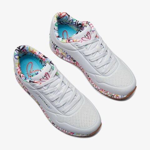 Buty Skechers X Jgoldcrown Uno Loving Love W 155506-WHT Skechers