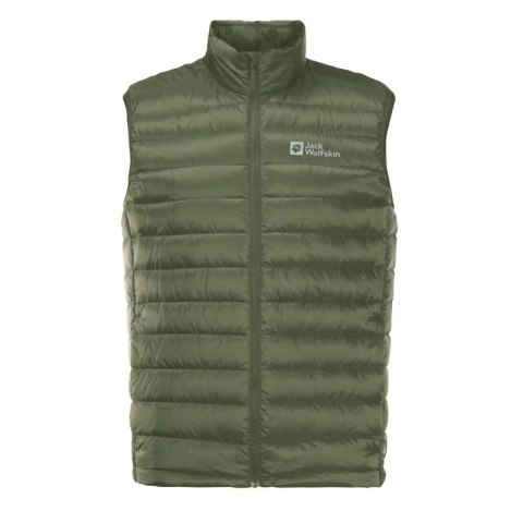 Kamizelka męska bezrękawnik Jack Wolfskin PACK & GO DOWN VEST M greenwood (1207011_4129) Jack Wolfskin