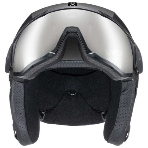 Kask narciarski Uvex Instinct visor 20 czarny męski/damski snowboardowy (56/6/260/20) Uvex