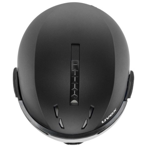 Kask narciarski Uvex Instinct visor 20 czarny męski/damski snowboardowy (56/6/260/20) Uvex