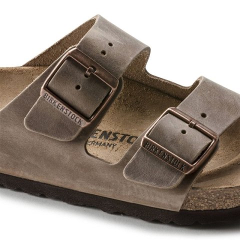 Klapki Birkenstock Arizona Tabacco Brown męskie/damskie brązowe regular szerokie (0352201) Birkenstock
