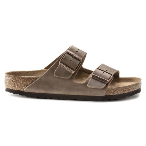 Klapki Birkenstock Arizona Tabacco Brown męskie/damskie brązowe regular szerokie (0352201) Birkenstock