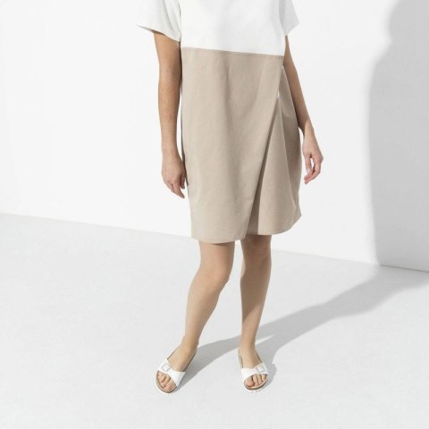 Klapki damskie Birkenstock Madrid Birko-Flor White białe regular szerokie (0040731) Birkenstock