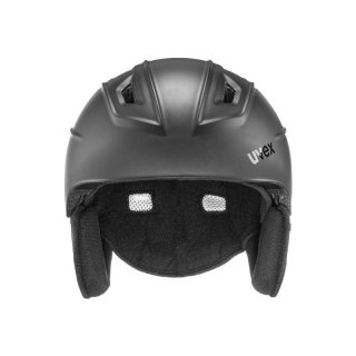 Kask narciarski unisex uvex fierce z wyjmowaną antyalergiczną wyściółką szary (56/6/225/20) Uvex