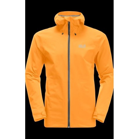 Kurtka przeciwdeszczowa męska Jack Wolfskin HIGHEST PEAK JACKET M orange pop (1115131_3087) Jack Wolfskin