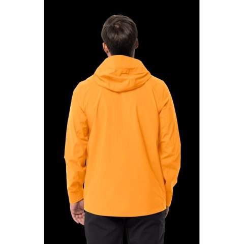 Kurtka przeciwdeszczowa męska Jack Wolfskin HIGHEST PEAK JACKET M orange pop (1115131_3087) Jack Wolfskin