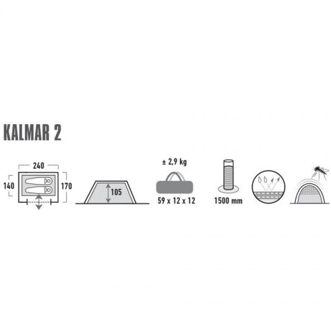 Namiot High Peak Kalmar 2 10302 High Peak