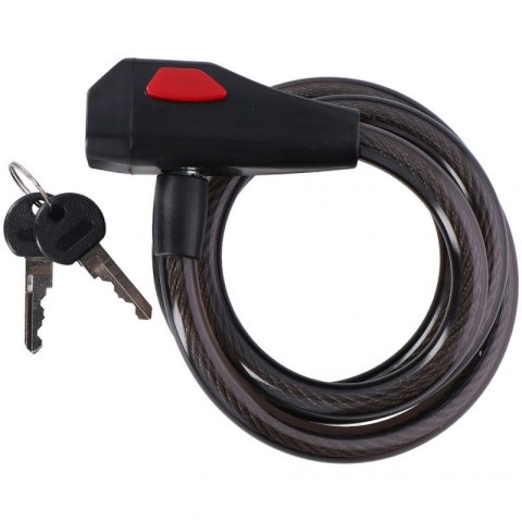 Zapięcie rowerowe Dunlop spiral cable lock 12 mm 150 cm ST 75570 Dunlop