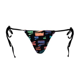 Bikini Puma Swim Women Side Tie Tanga String 1P dół od bikini 938066-01 Puma