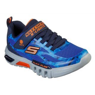 Buty Skechers FLEX-GLOW TAREN S-Lights JR 400018L-NVOR Skechers