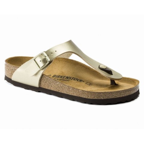 Japonki damskie Birkenstock Gizeh Birko-Flor Gold złote narrow wąskie (1016109) Birkenstock