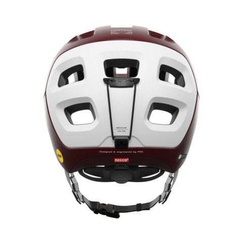 Kask rowerowy POC TECTAL RACE MIPS Garnet Red/Hydrogen White Matt (10580_8449) POC