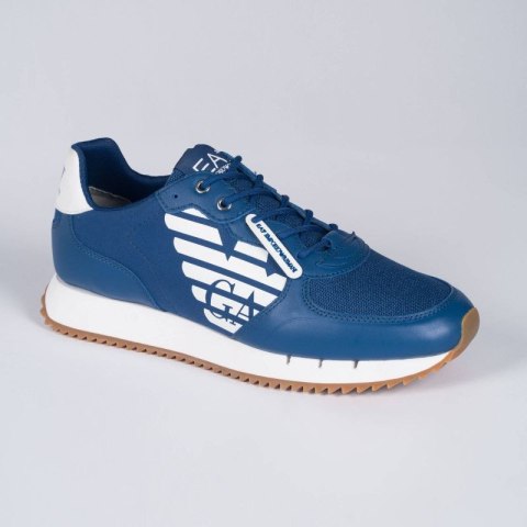 Sneakersy męskie Emporio Armani EA7 buty sportowe niebieskie (X8X114-XK270-S290)