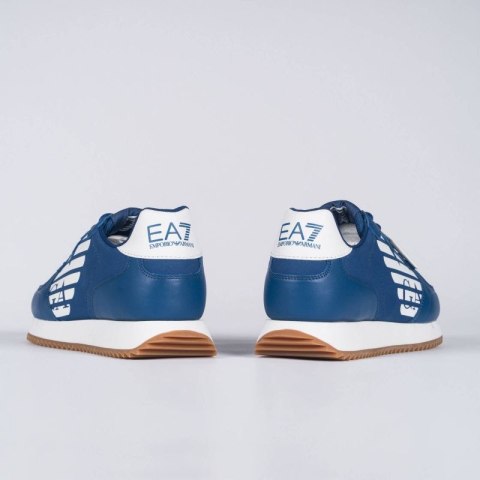 Sneakersy męskie Emporio Armani EA7 buty sportowe niebieskie (X8X114-XK270-S290)