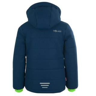 Kurtka narciarska dziecięca Trollkids Kids Hemsedal Snow Jacket XT navy z odblaskami granatowa (513-100) Trollkids