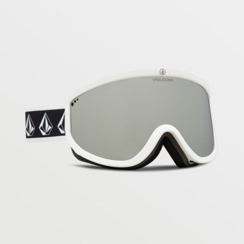 Gogle narciarskie damskie/męskie Volcom Footprints snowboardowe sportowe srebrne (VG0622116) Volcom