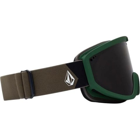 Gogle narciarskie damskie/meskie Volcom Footprints sportowe snowboardowe ochrona UV zielone (VG0622108) Volcom